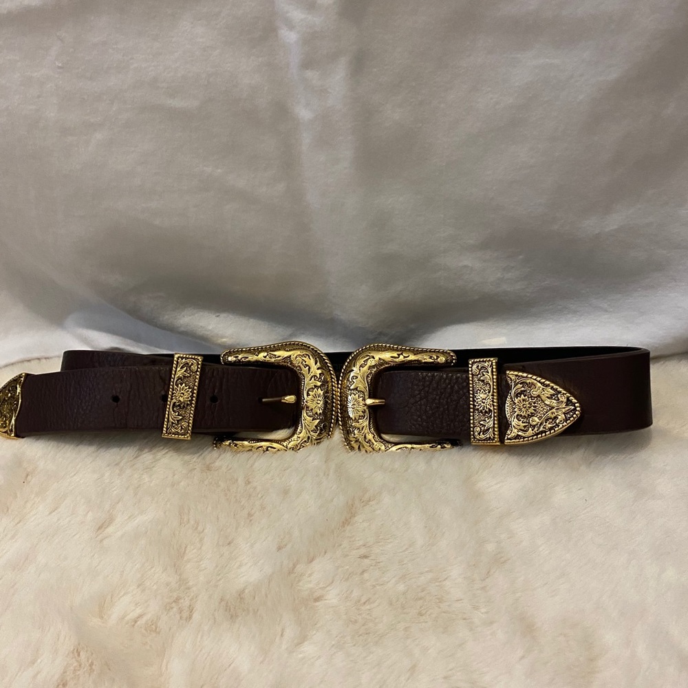 DOUBLE BUCKLE BELT